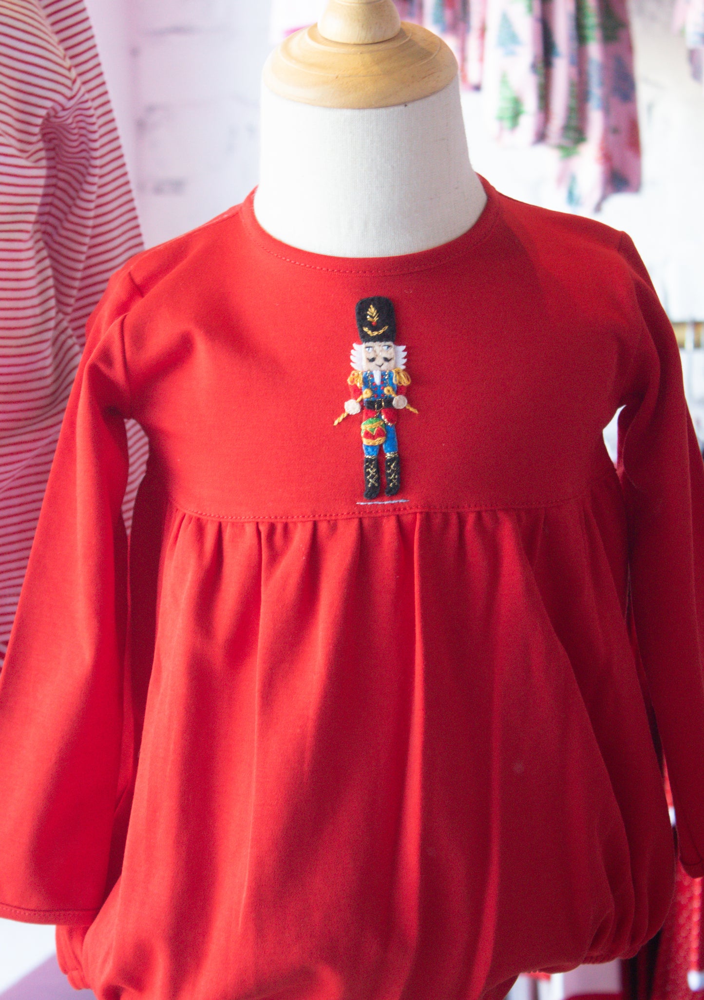 Red Nutcracker Bubble