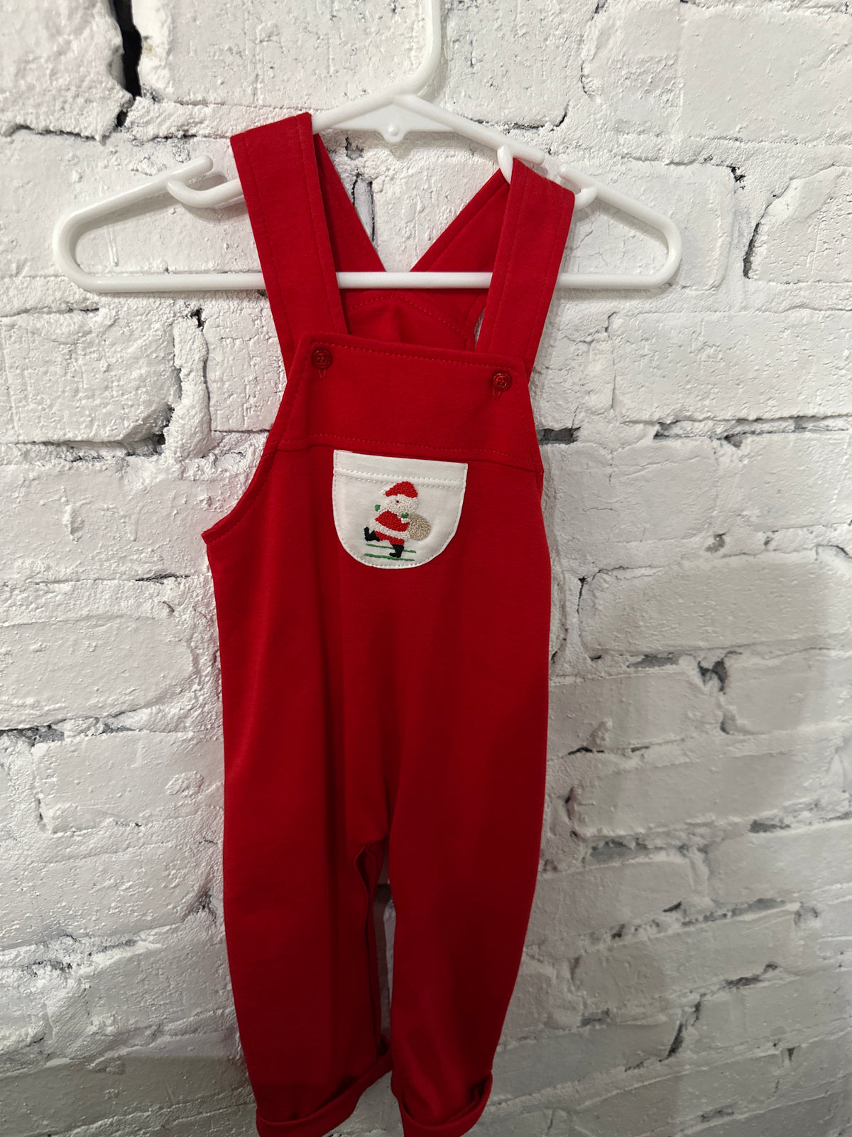 Santa large bag romper