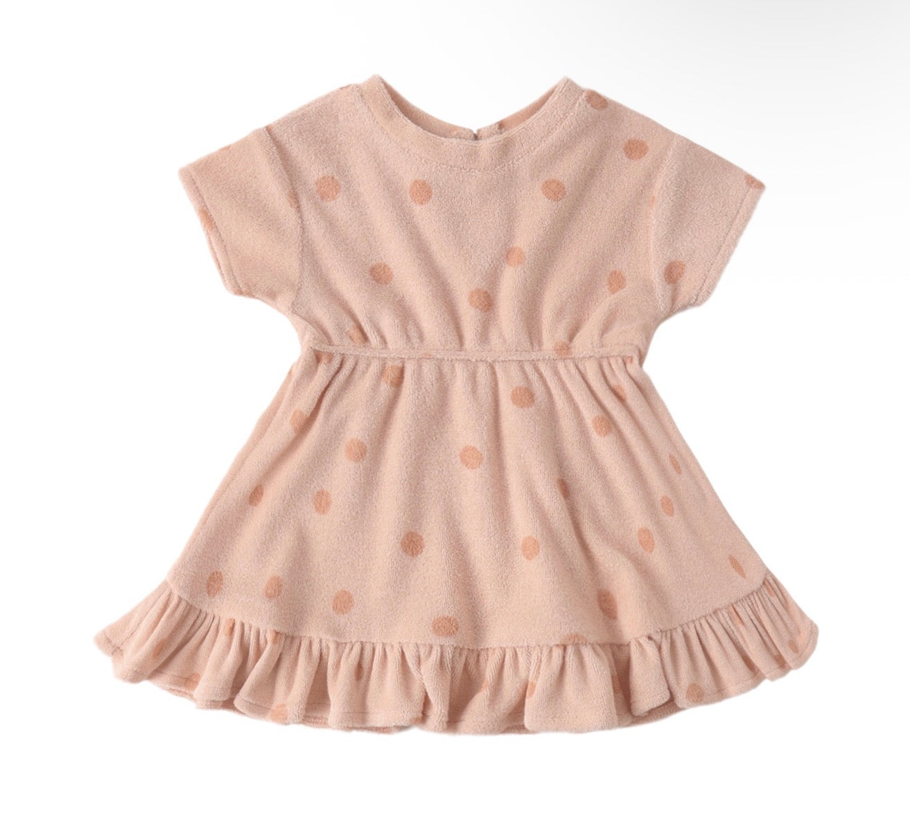 Terry Dress Polka Dots