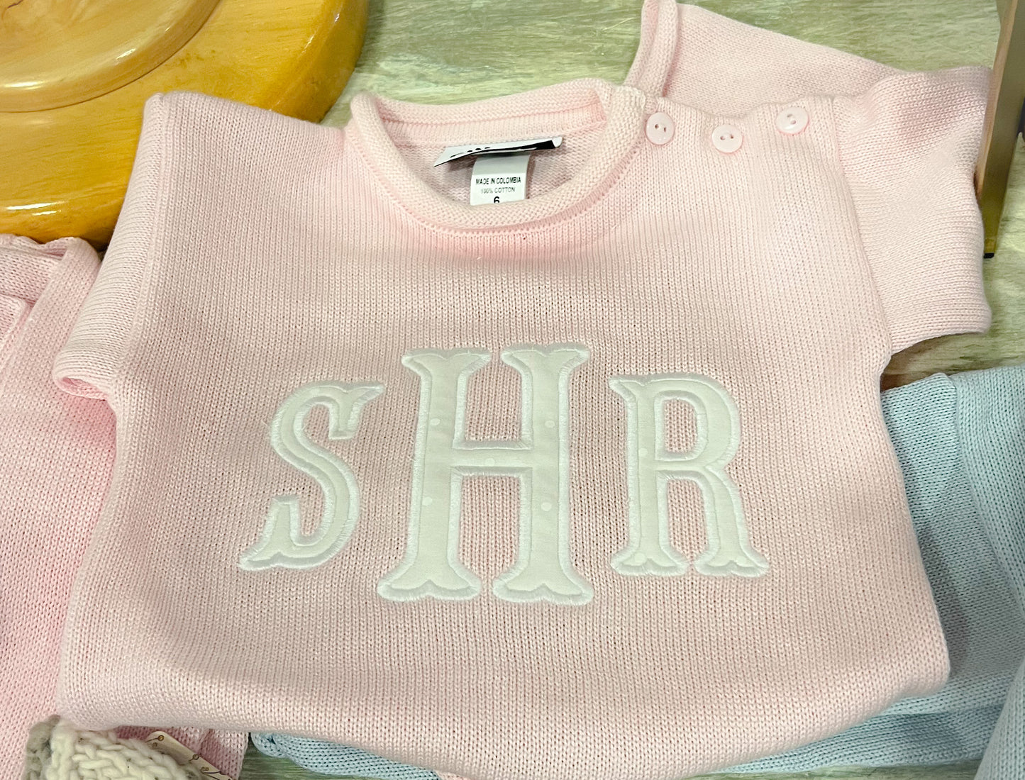 Fingerprint Roll Neck Sweater