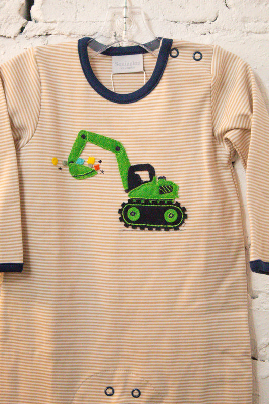 Jolly Green Scoop Romper