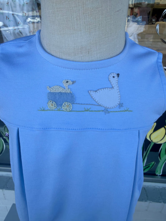 Goose Wagon Pleated Bubble