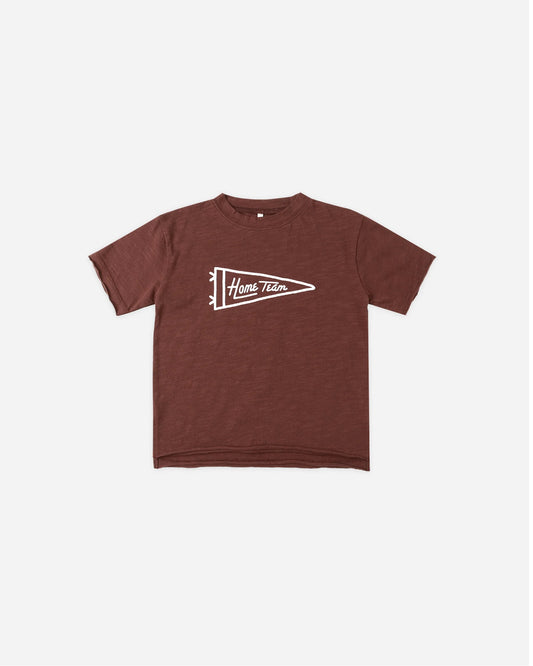 Raw Edge Tee in Home Team