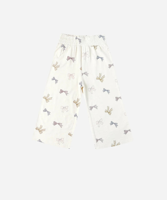 Kate Top + Wide Leg Pant in Bows