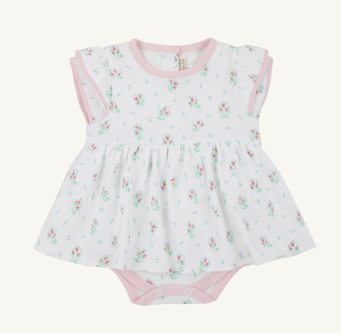 Daisy's Diaper Cover Dress in Lancaster Gate Garden