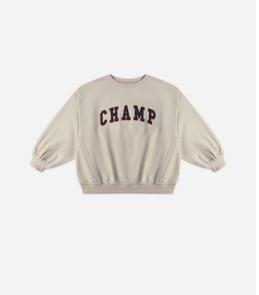 Oversized Sweatshirt in Champ