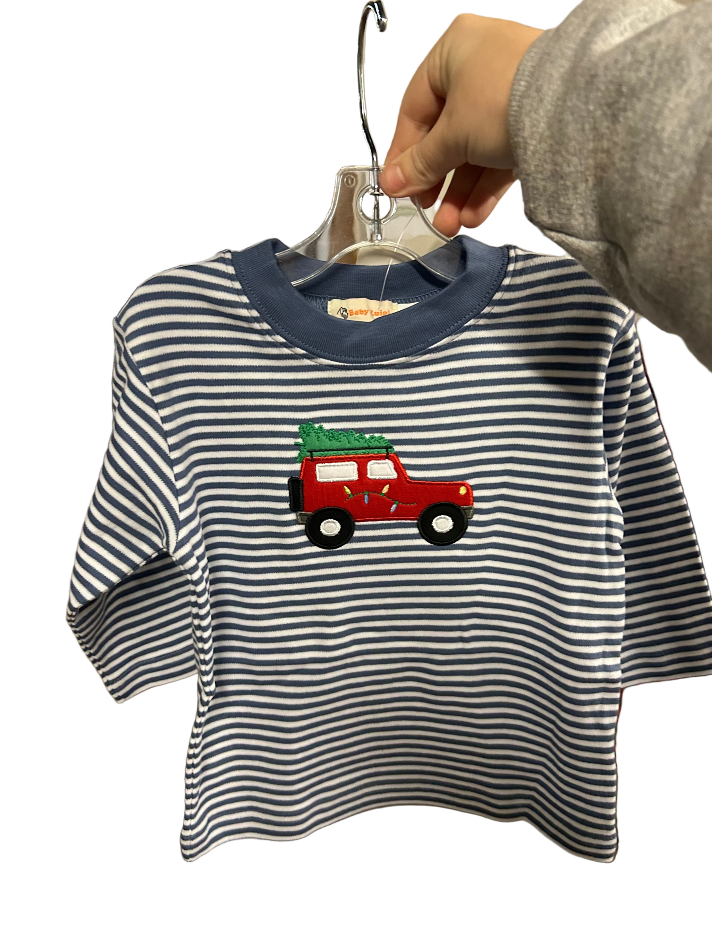 Jeep With Christmas Tree Long Sleeve