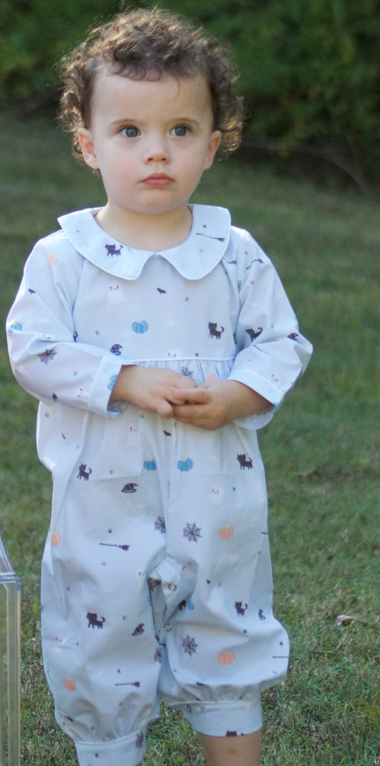 Blue Halloween Long Bubble