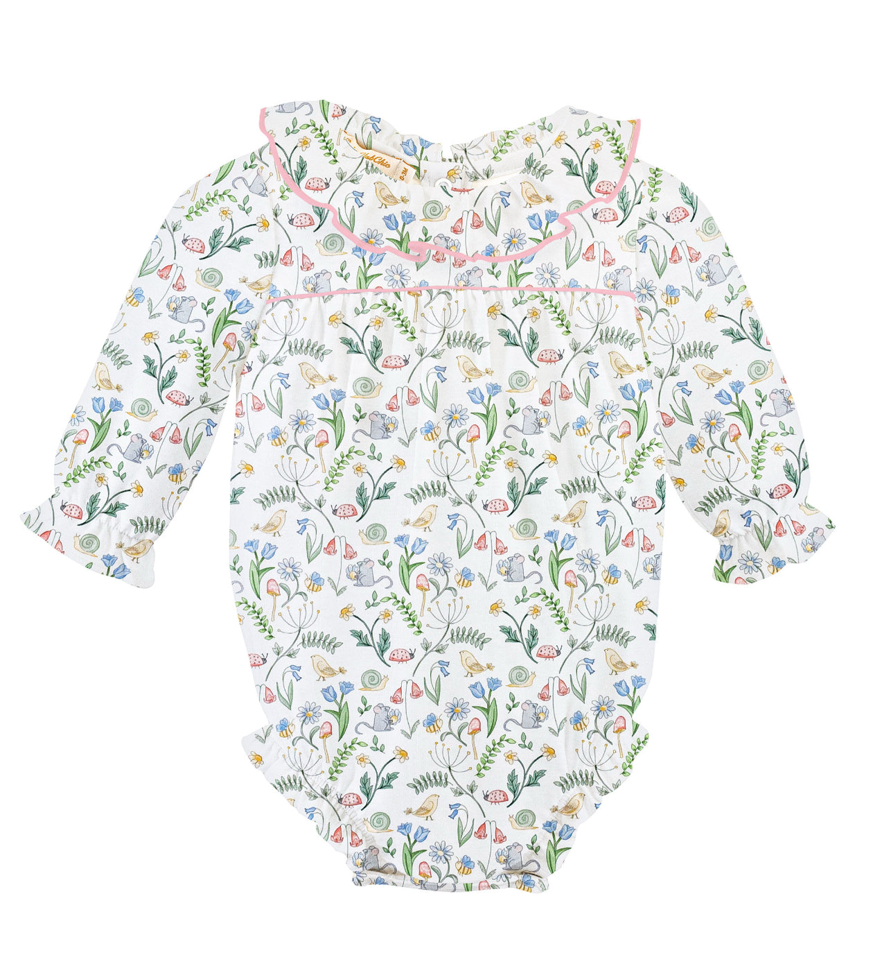 Prairie Beauty Bubble With Ruffled Collar