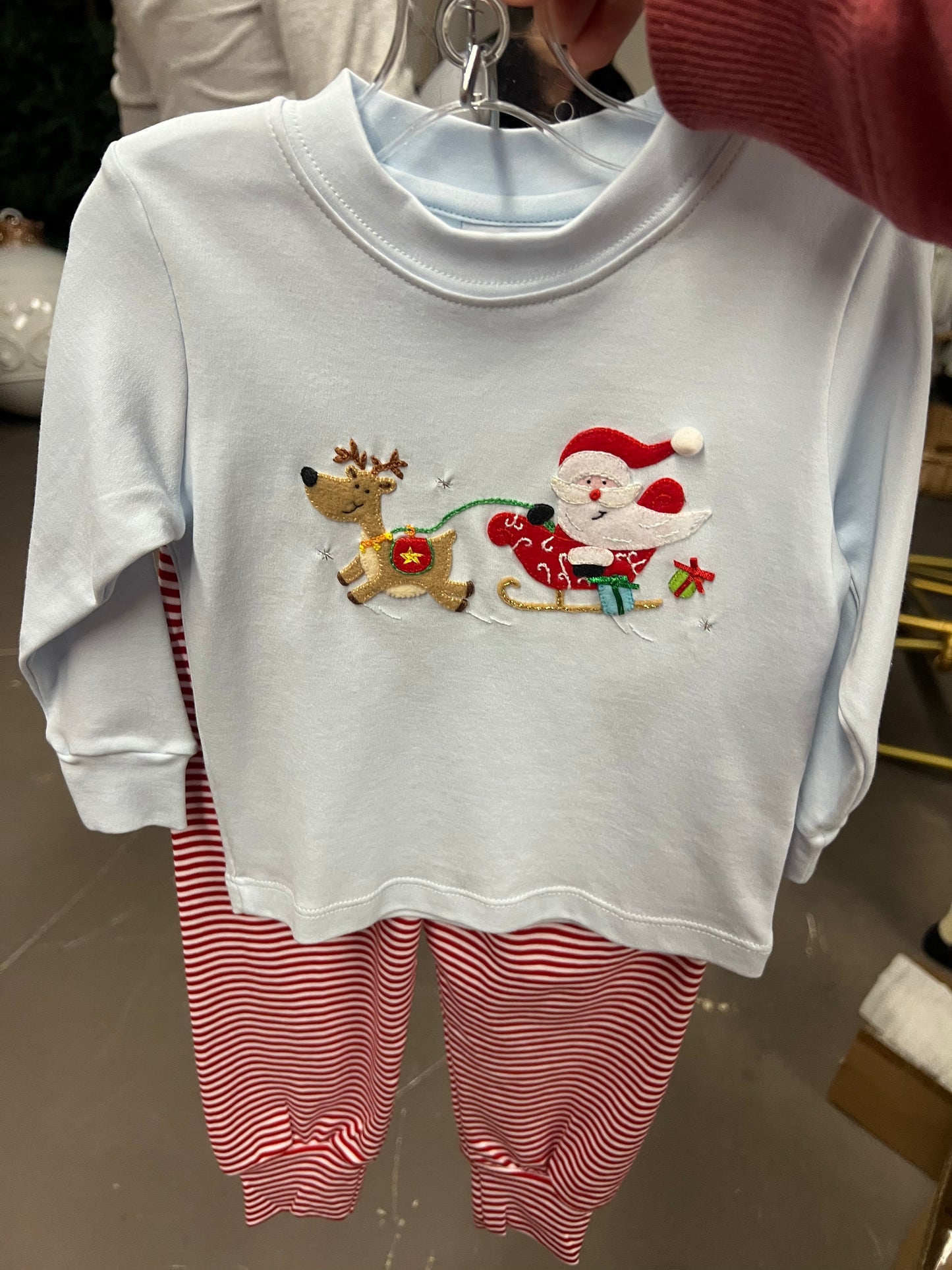 Dash Away Rudolph Set & Crew Neck Shirt