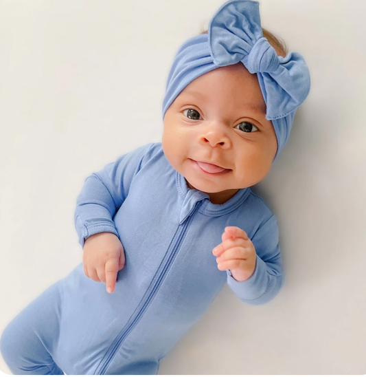 Kyte Footie in Periwinkle