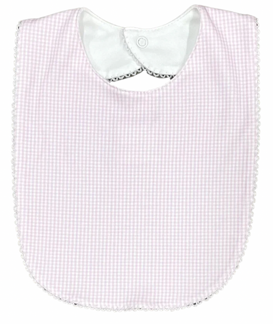 Lullaby Set Heirloom Bib - Pink