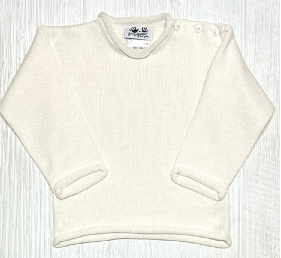 Fingerprint Roll Neck Sweater