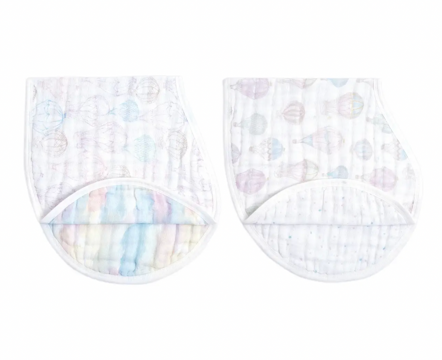 Aden+Anais ORGANIC COTTON BURPY BIBS 2 PACK