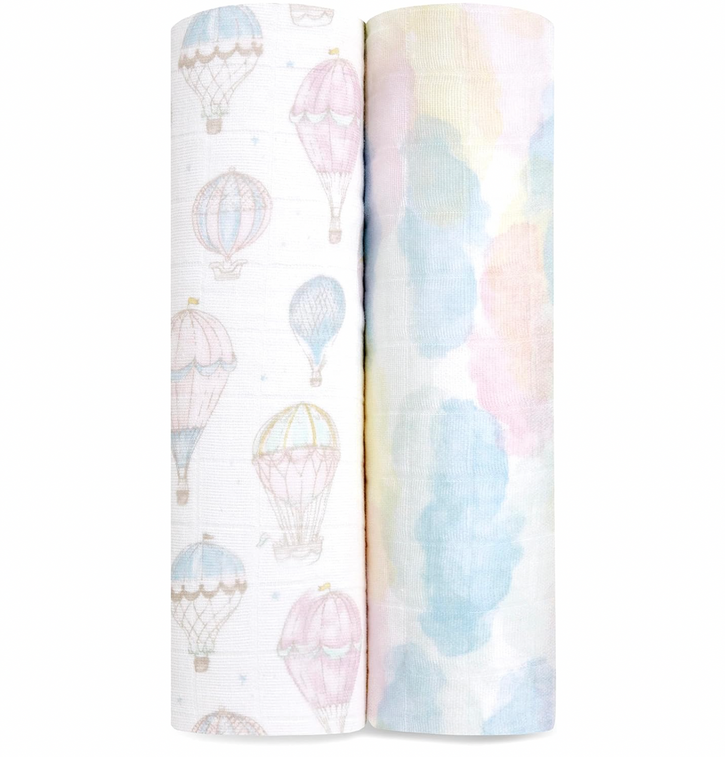 Large Swaddle Blankets - Above the Clouds
