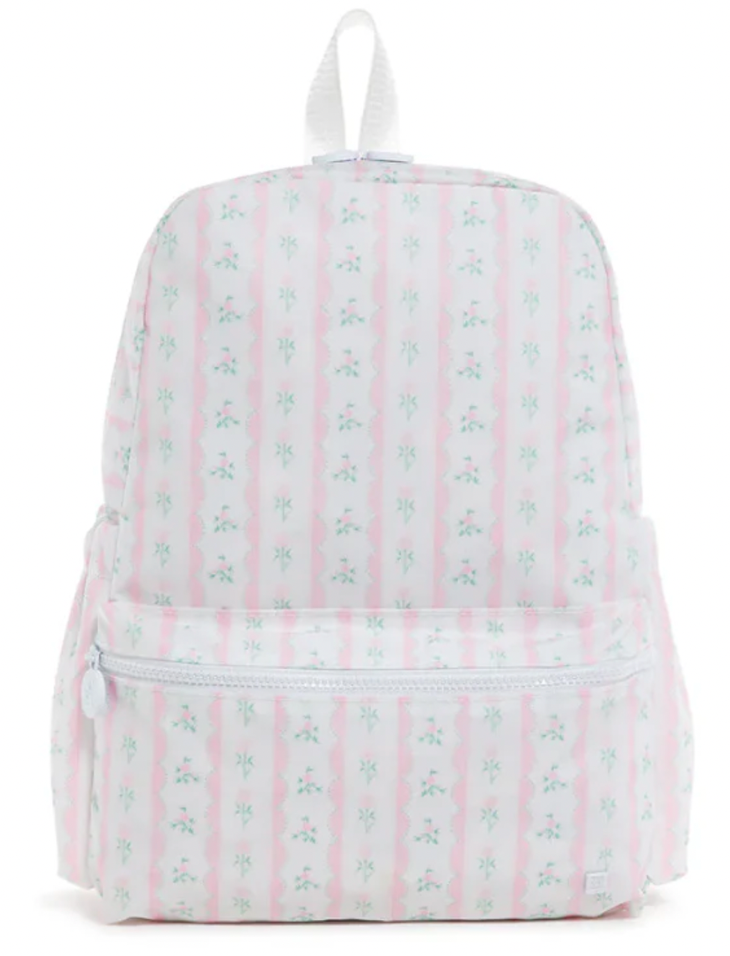 TRVL Design - Reg Size Backpack in Ribbon Floral Pink