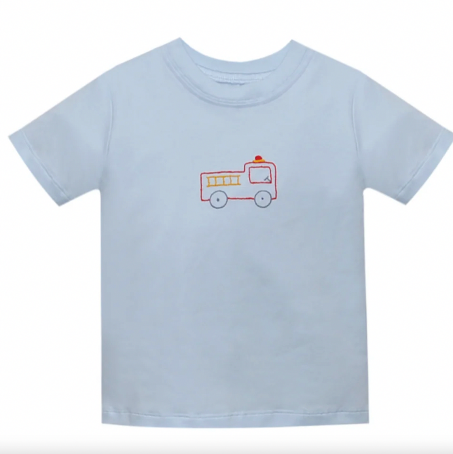 Blue Forest Shirt, Fire Truck