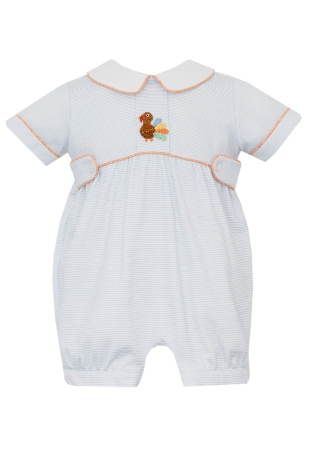 Turkey Boy's Light Blue Stripe Knit Boys Bubble