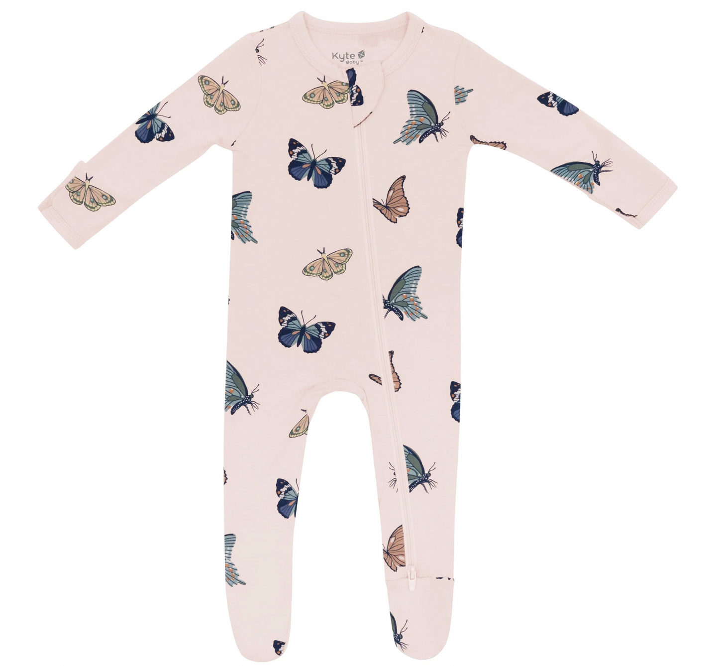 Kyte Footie In Butterflies