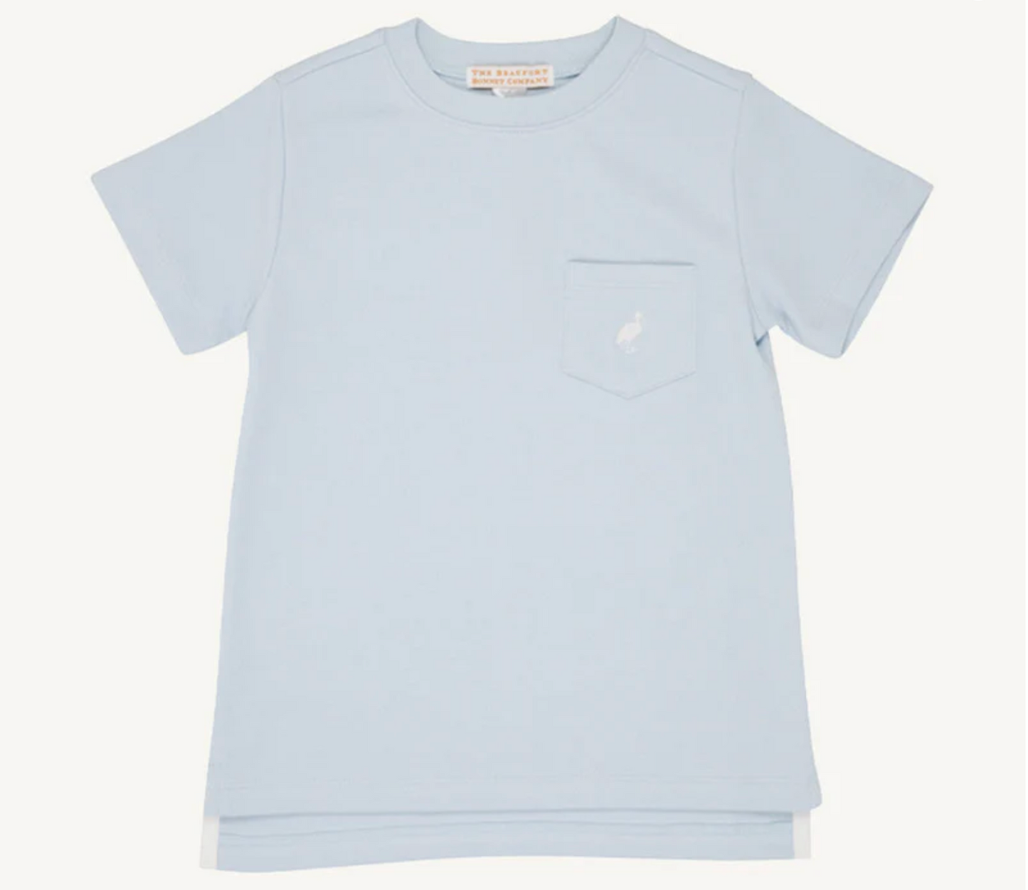 Carter Crewneck in Buckhead Blue / Worth Ave. Whit