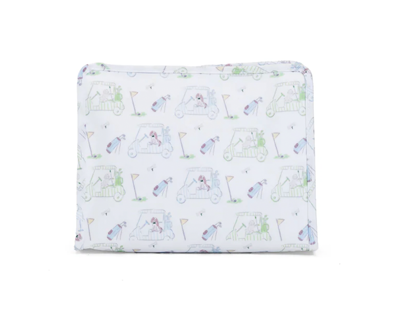 Roadie Large Zip Pouch in PUTT PUTT