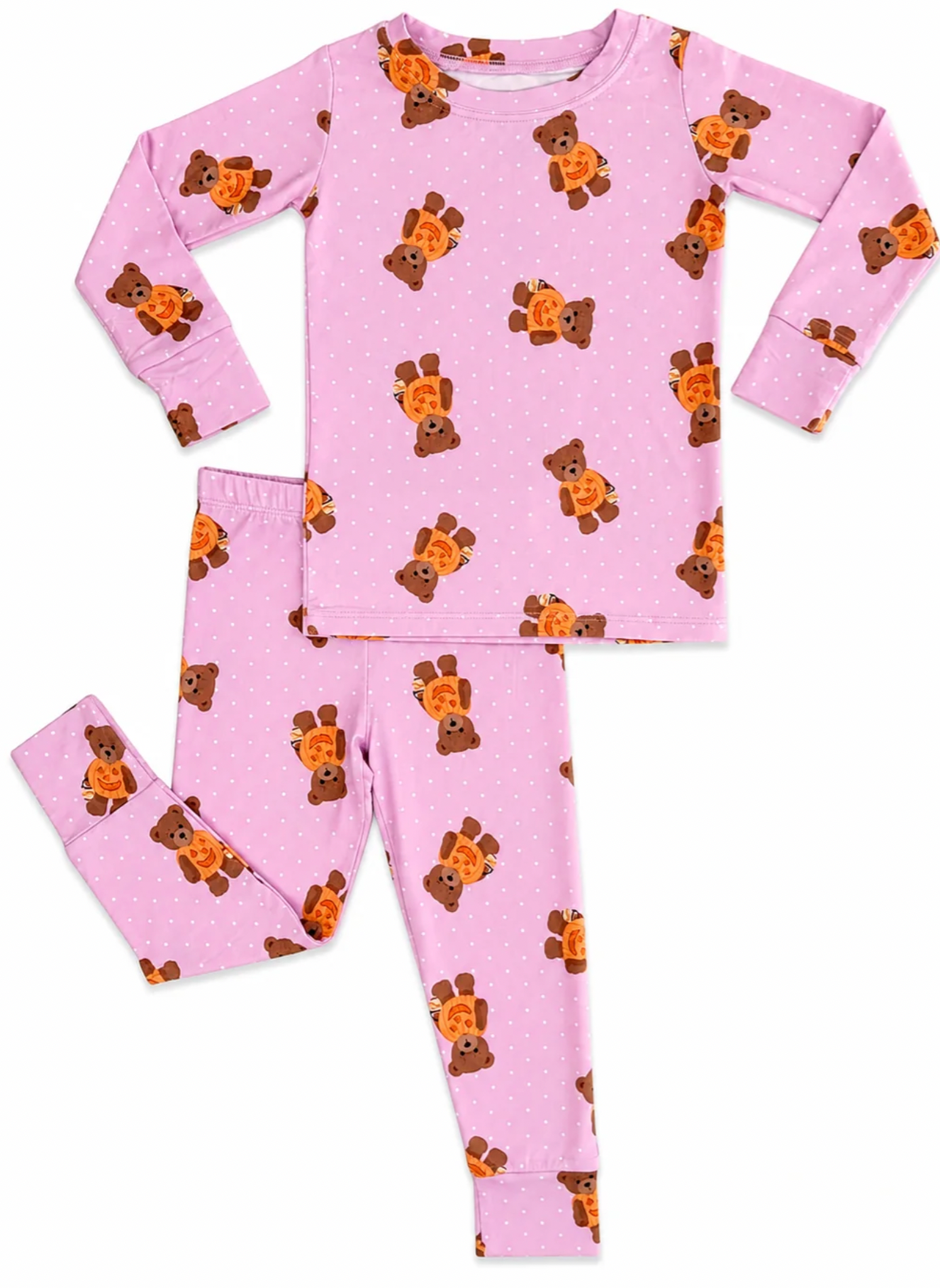 Polka Dot Little Bear Two Piece Set