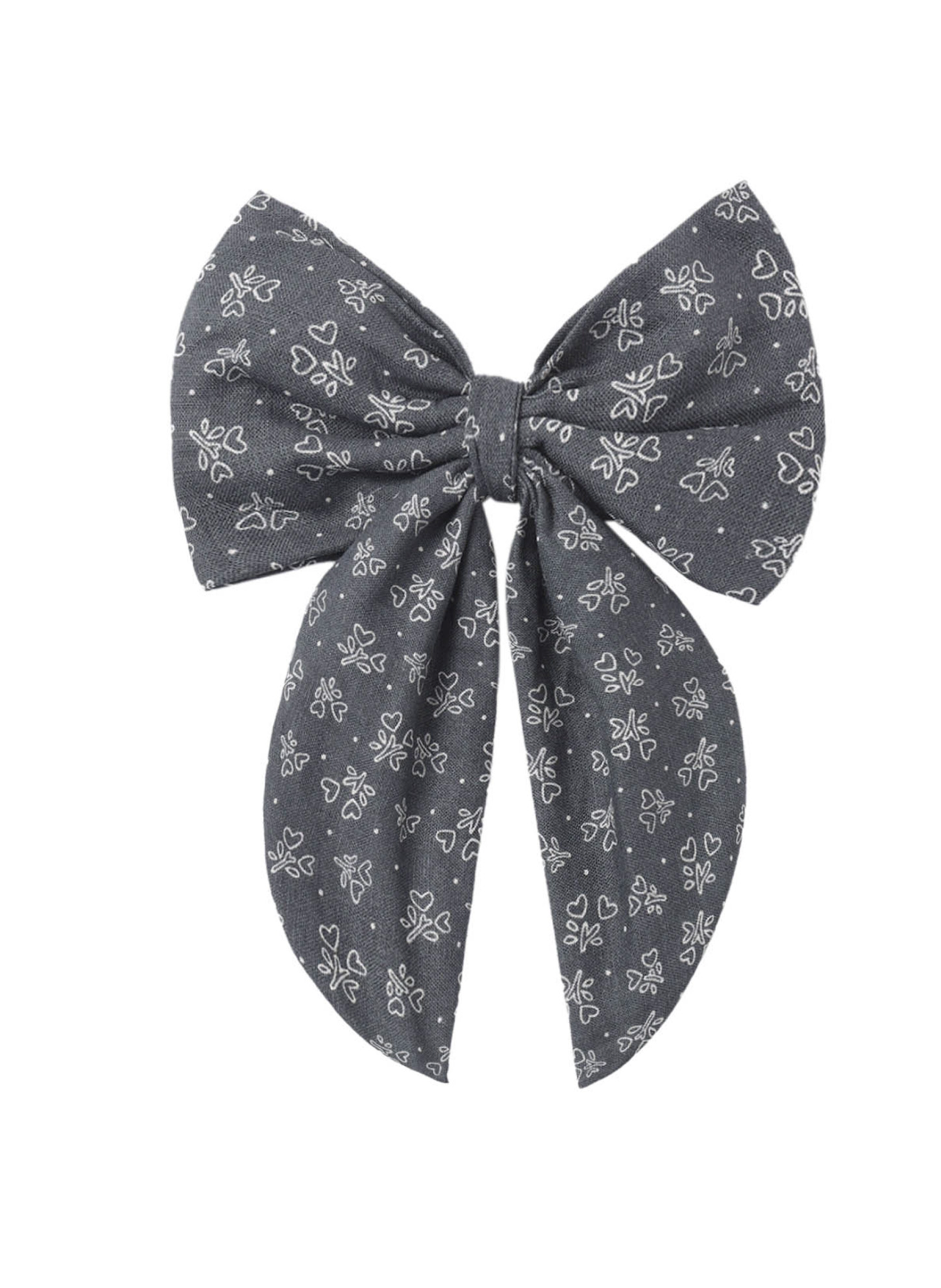 Oversized Bow Heart Ditzy