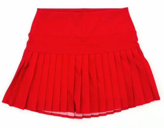 Pleated Athletic Skort