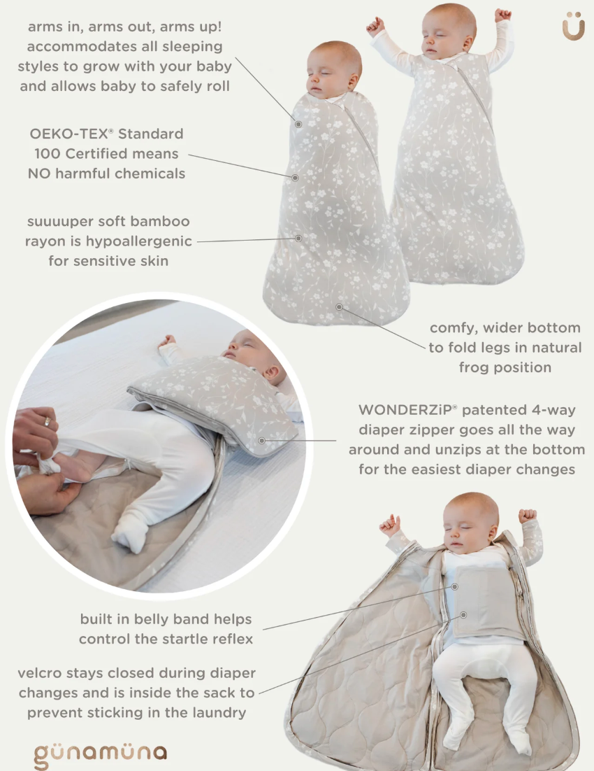 Gunamuna Swaddle - 1.0 Tog
