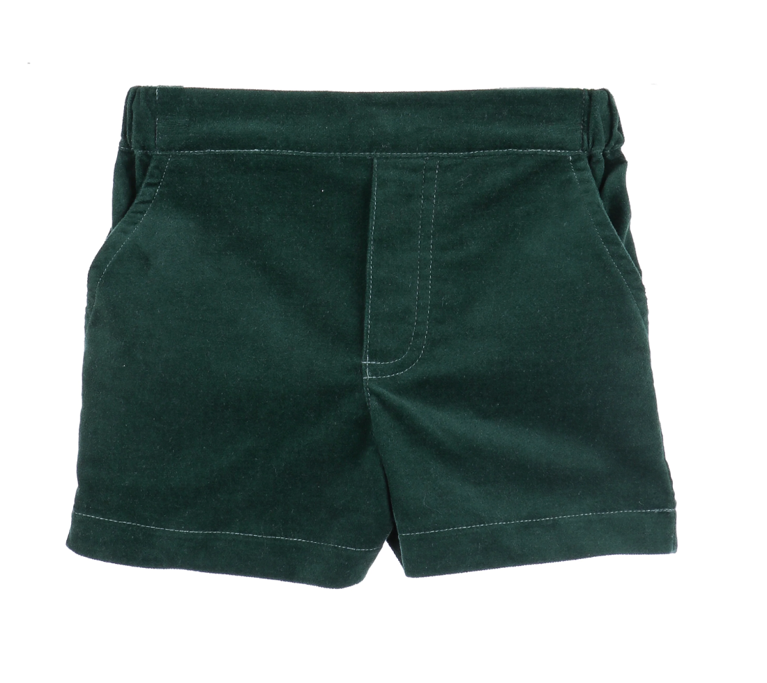 Holly Jolly Velvet Short Set