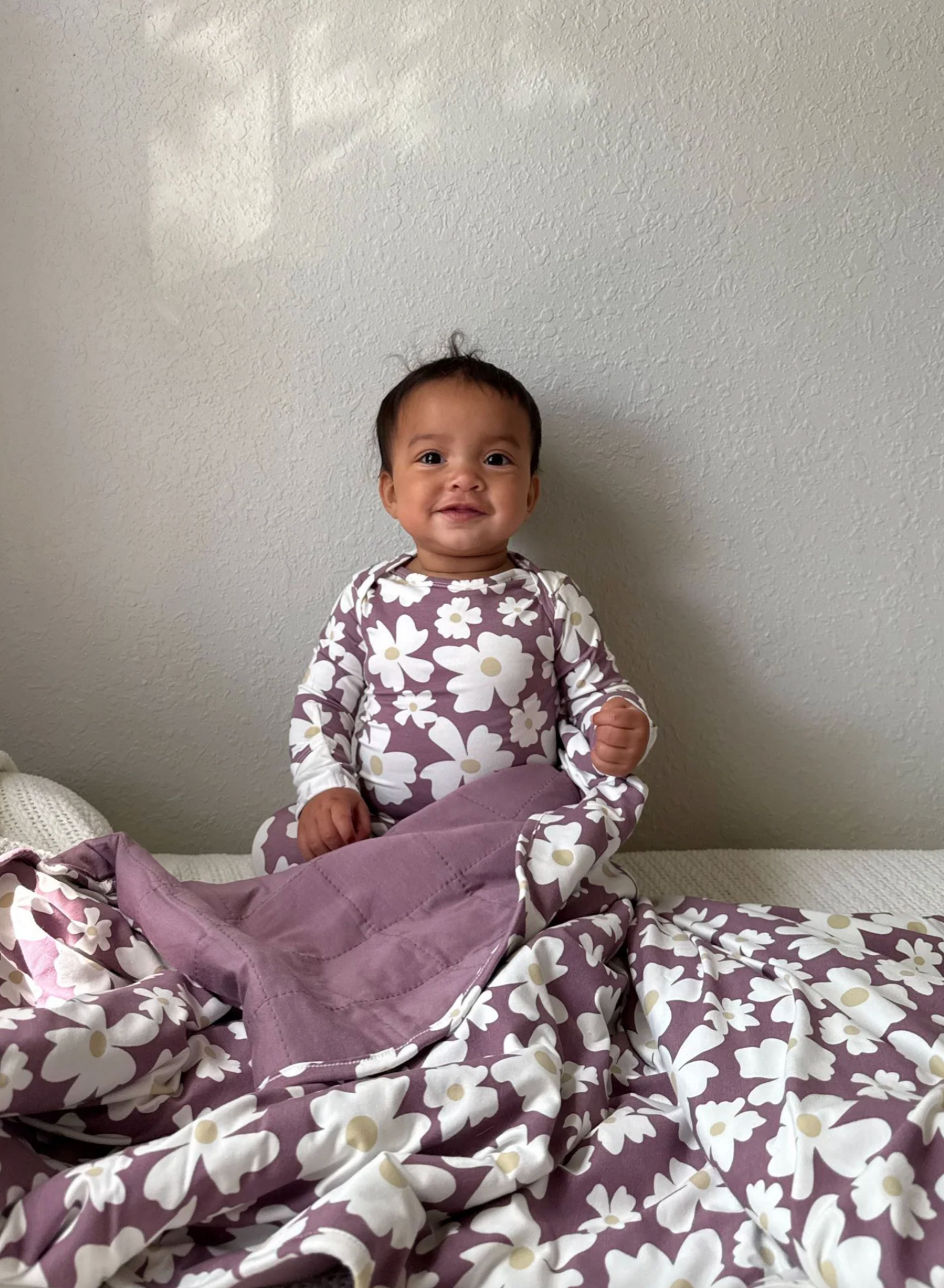 Mini Cloud Blanket In Blossom