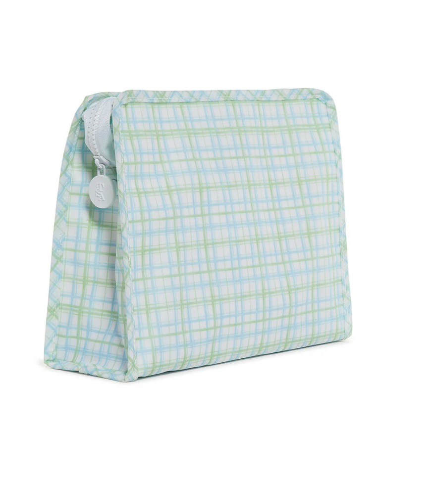 Medium Roadie in Classic Plaid Green
