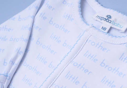 Little Brother Printed Footie