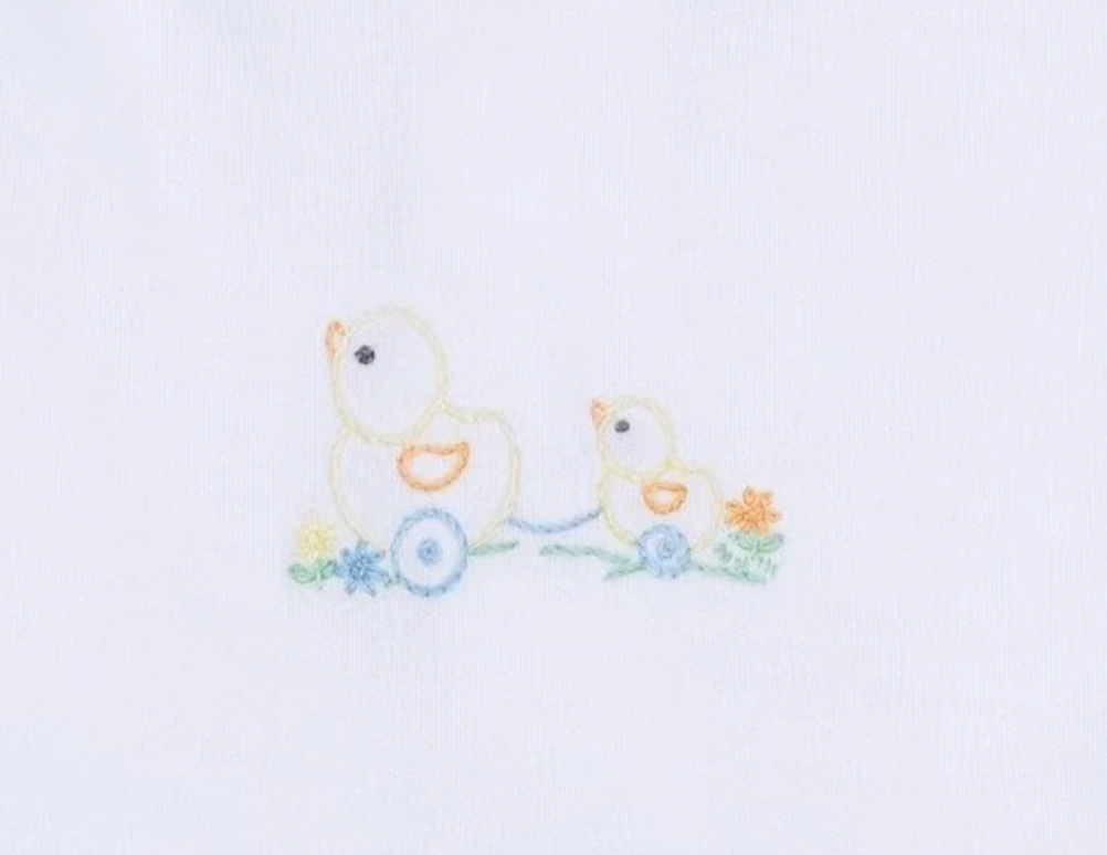 Vintage Duckie Pulltoy Bubble