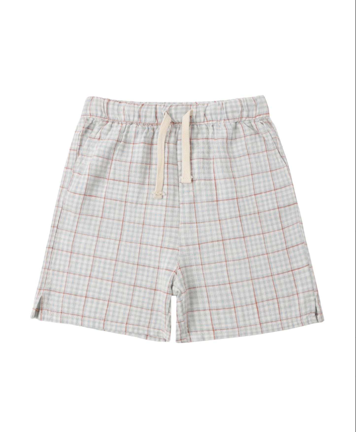 Perry Short In Plaid Blue