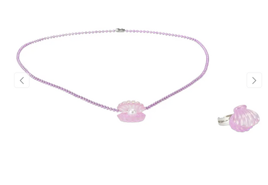 Mermaid Vibes Necklace & Ring Set