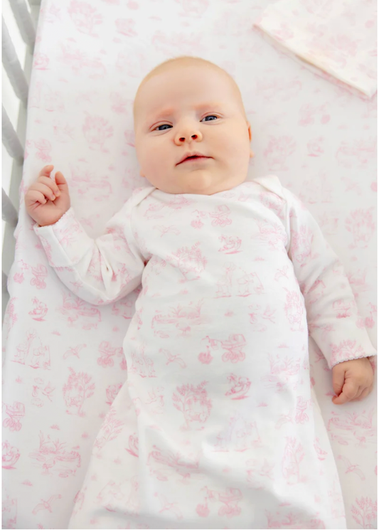 Adorable Everyday Set- Sir Proper's Sweet Arrival (Hamptons Hot Pink) with Worth Avenue White
