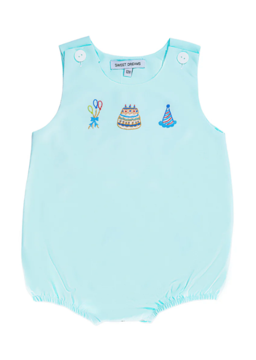 Happy Birthday Mint Bubble- Boy