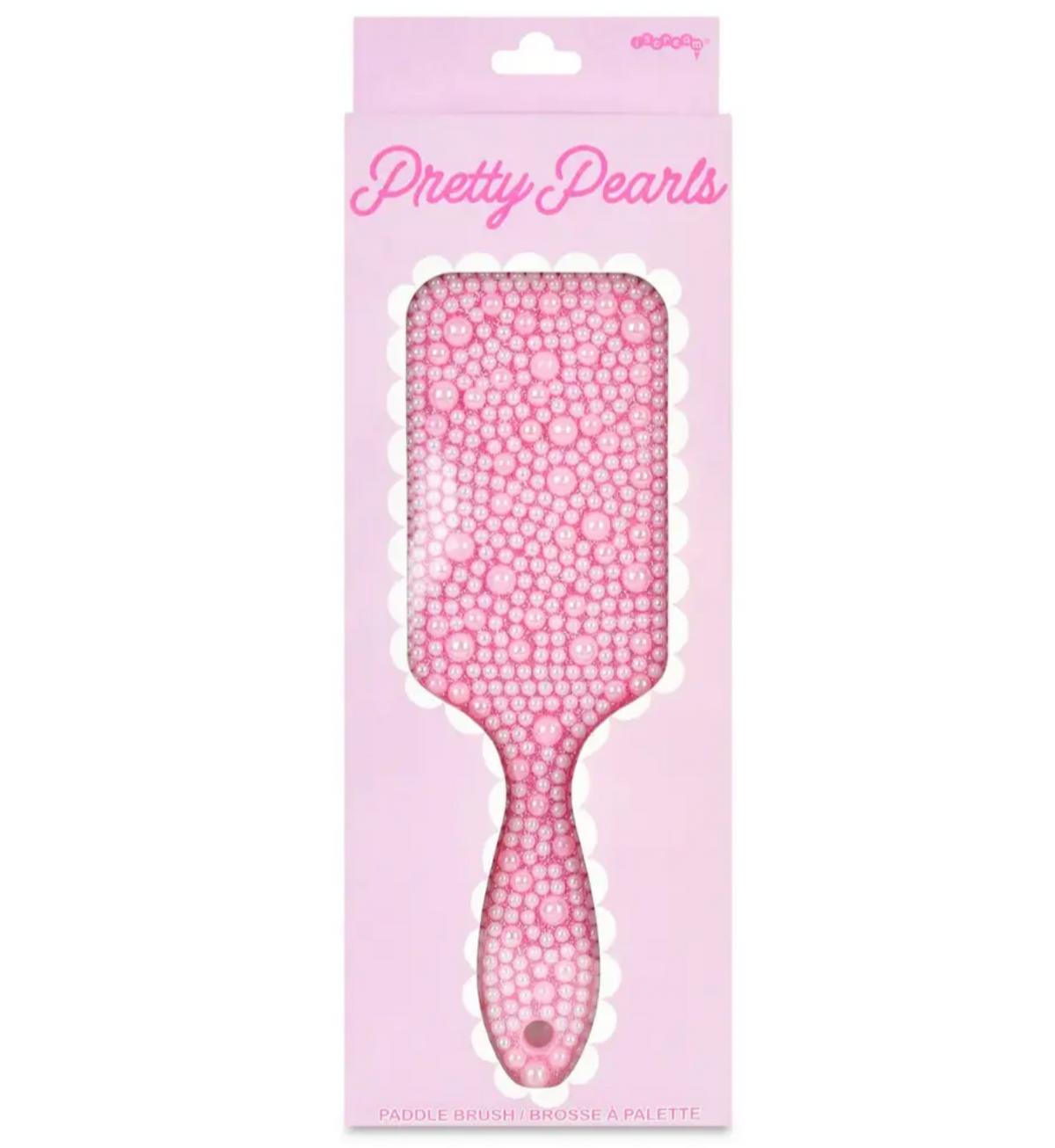 Pink Pearl Hairbrush