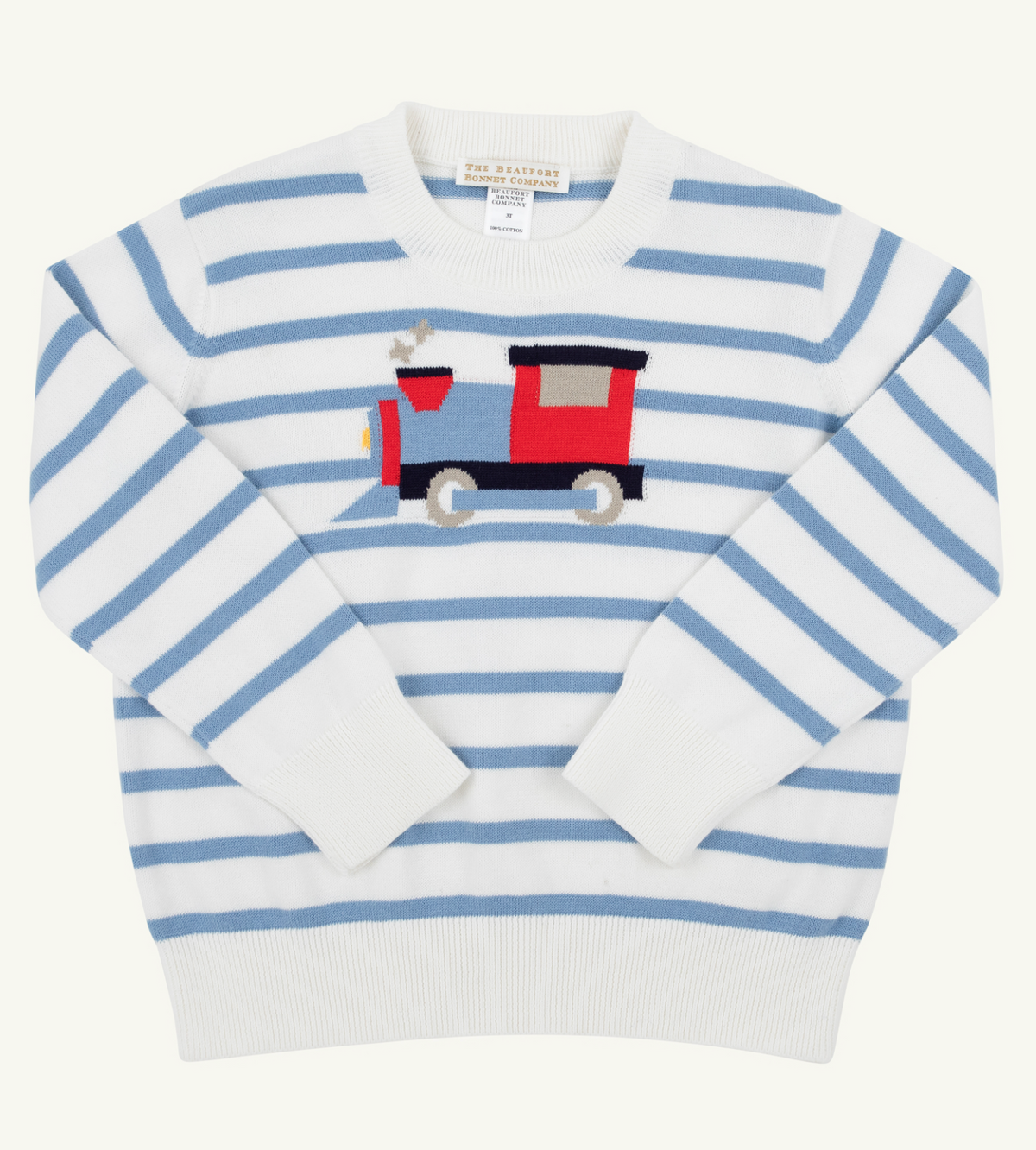 Isaac's Intarsia Sweater Train