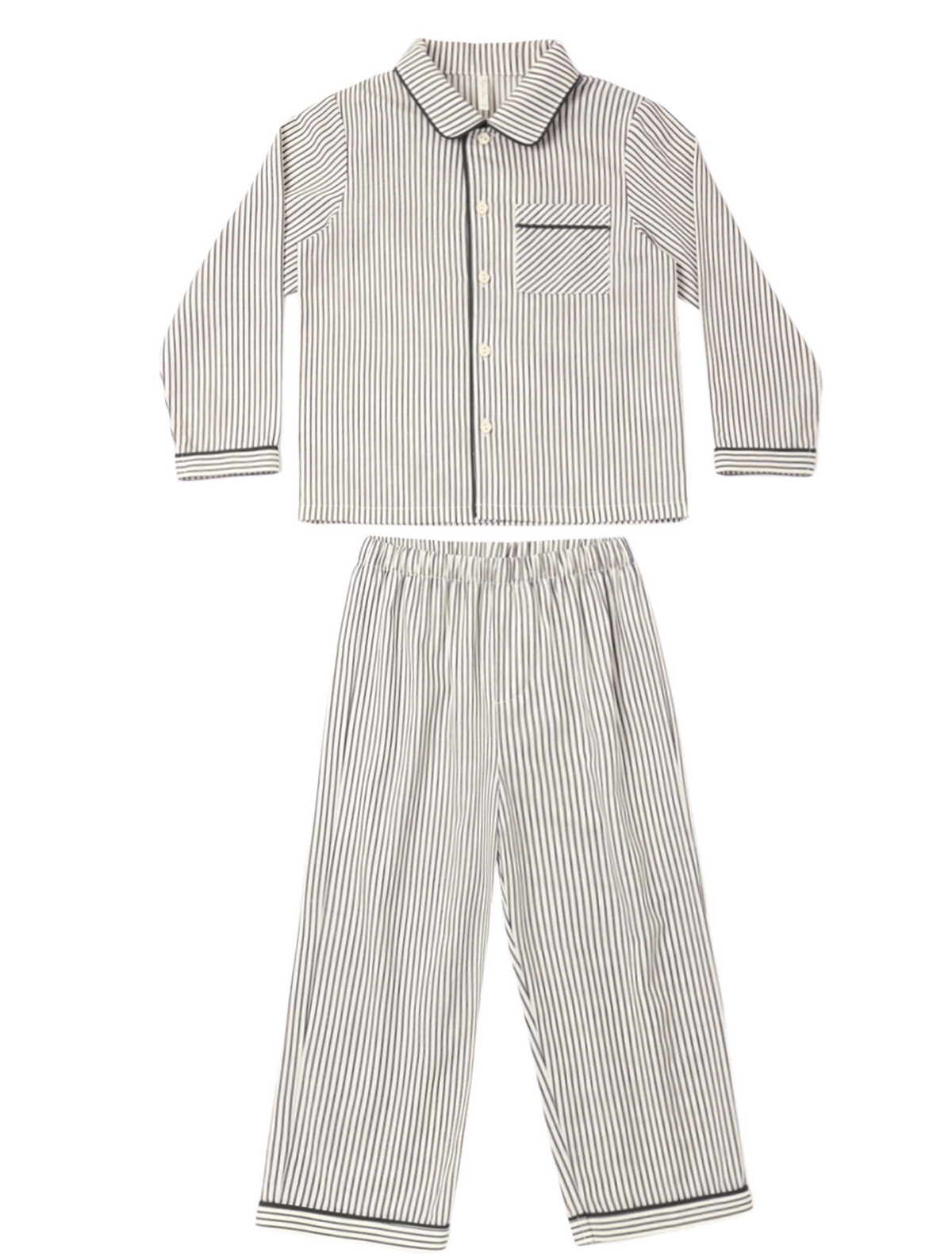 Evergreen Stripe Long Sleeve Pajamas