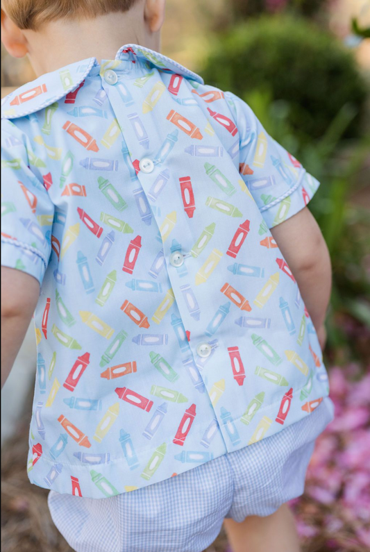 James and Lottie- Rory Diaper Set Back To School