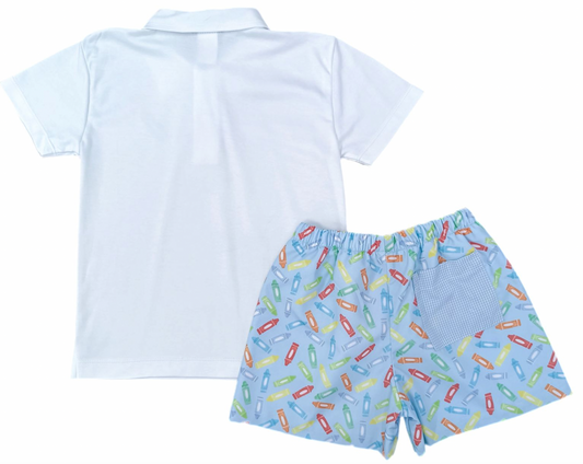 James and Lottie- Conrad Shorts Back to School