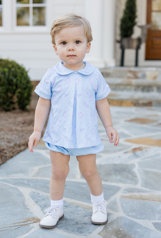 James and Lottie Rory Diaper Set in Game On