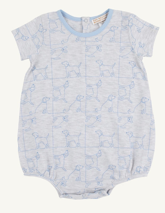 Short Sleeve Patton Play - Puppy Puzzle