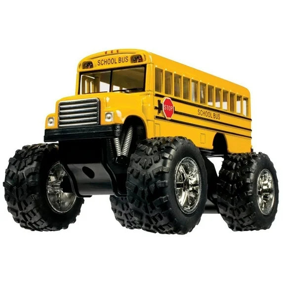 Die-Cast Metal School Bus