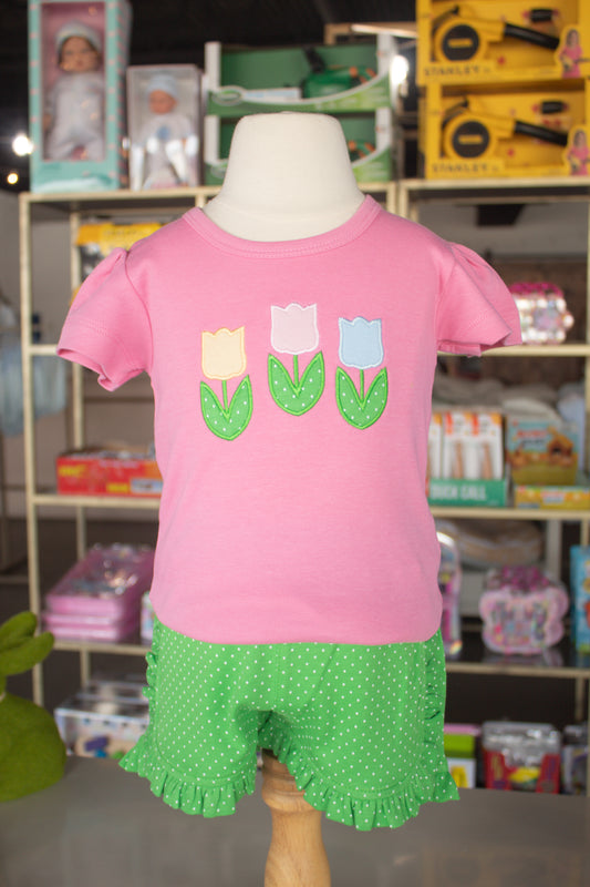 Tulips Short Set