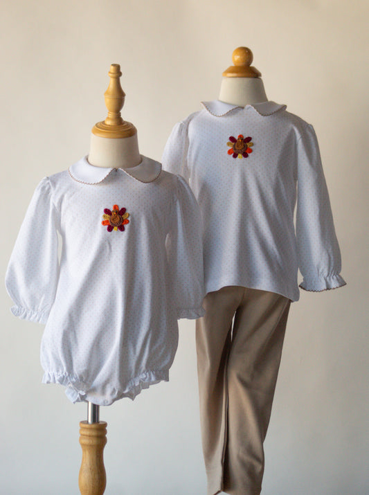 Girls Turkey Blouse