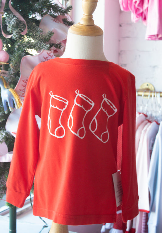 Long Sleeve Stocking Trio Shirt