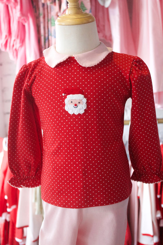 Santa Head Blouse